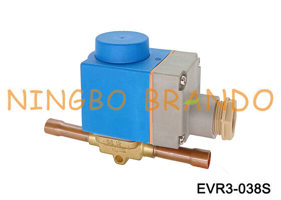ソレノイド バルブ Danfoss タイプ 032F1204 EVR 3 3/8 インチ はんだ NC