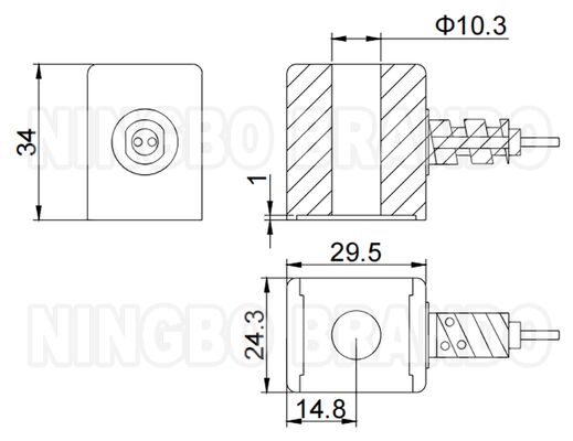 WEBASTO Thermo E / PLUS ヒーター用電磁弁コイル 燃料電磁弁