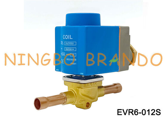 Danfoss タイプ 032L1209 ソレノイドバルブ 1/2 インチ ODF EVR6 24V 110V 220V