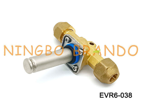 Danfoss タイプ 3/8 インチ ソレノイド バルブ EVR6 3/8 インチ 10 mm フレア 032L8072