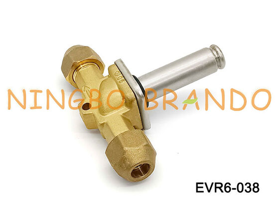 Danfoss タイプ 3/8 インチ ソレノイド バルブ EVR6 3/8 インチ 10 mm フレア 032L8072