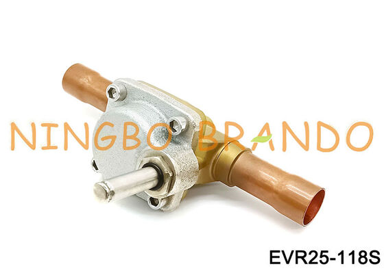 Danfoss タイプ 032L2201 ソレノイド バルブ EVR 25 はんだ ODF 1 1/8 インチ