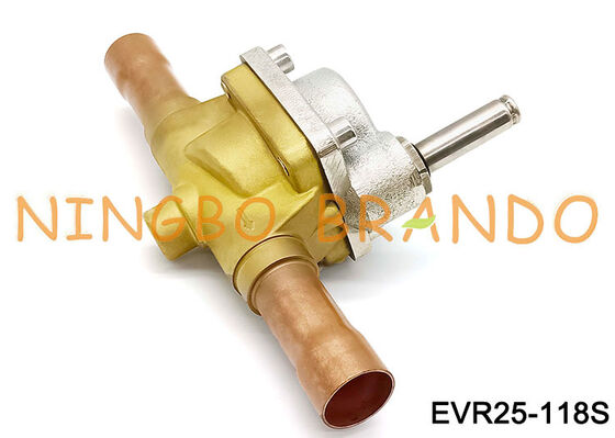 Danfoss タイプ 032L2201 ソレノイド バルブ EVR 25 はんだ ODF 1 1/8 インチ