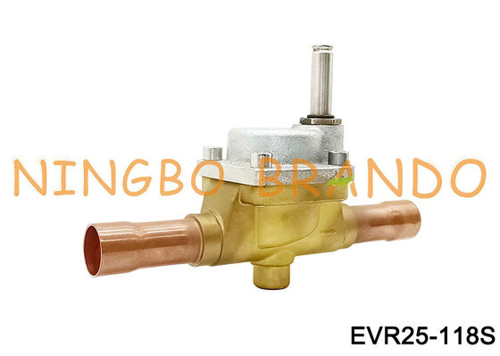 Danfoss タイプ 032L2201 ソレノイド バルブ EVR 25 はんだ ODF 1 1/8 インチ