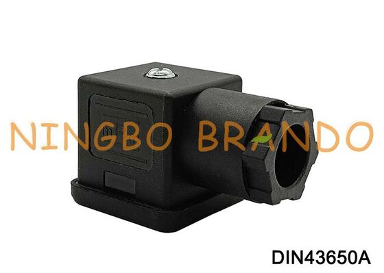 DIN43650A ソレノイド コイル コネクタ 18mm 3 ピン DIN 43650 タイプ A
