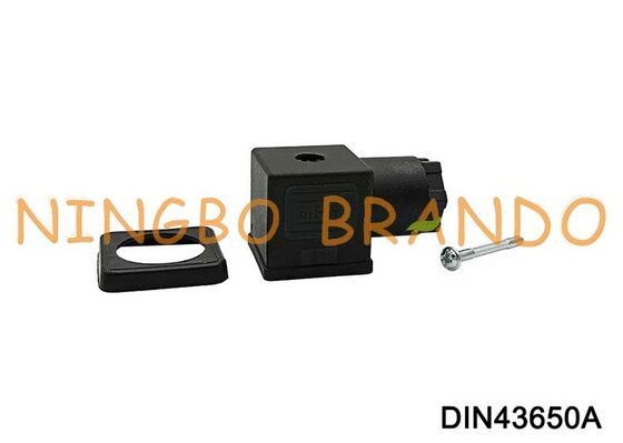 DIN43650A ソレノイド コイル コネクタ 18mm 3 ピン DIN 43650 タイプ A