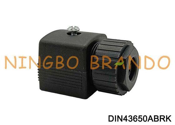 タイプ 2508 ソレノイド コイル ケーブル プラグ コネクタ DIN43650A 18mm DIN 43650 タイプ A