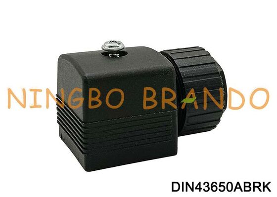タイプ 2508 ソレノイド コイル ケーブル プラグ コネクタ DIN43650A 18mm DIN 43650 タイプ A