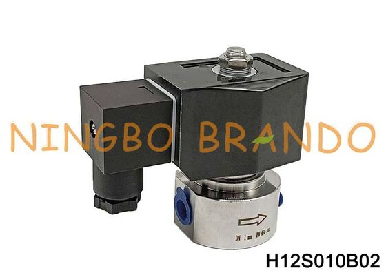 500 bar High Pressure Stainless Steel Solenoid Valve 1/4'' 220V 110V 24V 12V