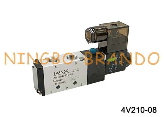 Airtac タイプ 4V210-08 空気圧電磁弁 5/2 方