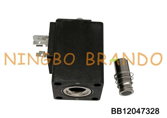 黒 Burkert タイプ 0311 C 0312 C ソレノイド バルブ コイル 220VAC 24VDC