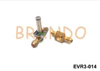EVR3-014エアコンのソレノイド、1/4インチの小さい普通閉鎖した電磁弁