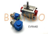 042H1142 EVRA 40アンモナル冷却剤バット溶接関係が付いているServoによって作動させるピストン冷凍の電磁弁