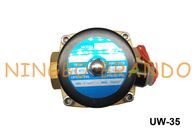2W350-35 UW-35 1 1/4&quot; UNI-Dのタイプ真鍮ボディNBRダイヤフラムの普通閉鎖した電磁弁AC110V
