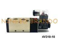 4V310-10 3/8&quot; NPT Airtacのタイプ電気制御の電磁弁5/2の方法内部操縦者AC220V DC24V