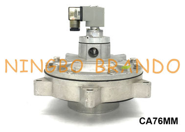 CA76MM Baghouse 24VDC 220VACのための3インチのGoyenのタイプ集じん器の脈拍のジェット機弁