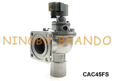 2つはタイプCAC45FSの集じん器の脈拍のジェット機のダイヤフラム弁24V DC 220V AC Goyenのフランジを付けたようになりました