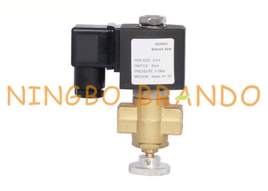 1/2自然な石炭ガス12V 24V DC 120V ACのための3/4の1インチの電気低音の電磁弁