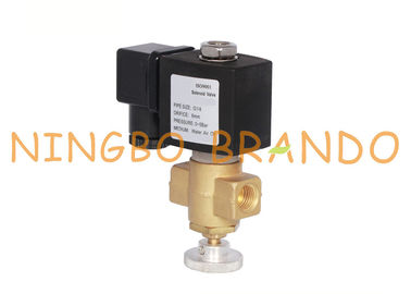 1/2自然な石炭ガス12V 24V DC 120V ACのための3/4の1インチの電気低音の電磁弁