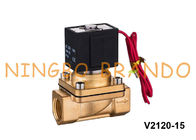 水ガス3/8&quot;のためのSMCのタイプ真鍮の電磁弁VX2130-10 1/2」VX2130-15 220V AC 24V DC