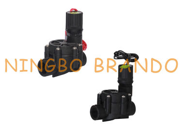 細流かんがいのスプリンクラーの電気プラスチック電磁弁3/4&quot; 1&quot; 9V 12V 24V DC