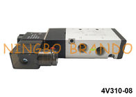 4V310-08 AirTACのタイプ空気の電磁弁1/4&quot; 5/2の方法24VDC