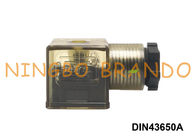 DIN 43650のタイプDIN43650A 18mm MPMのソレノイドのコイルのコネクター