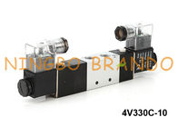 4V330C-10 Airtacのタイプ空気の電磁弁5/3の方法24V DC 220V AC