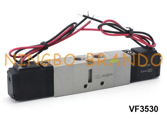 VF3530 SMCのタイプ空気空気の電磁弁5/3の方法24V DC 220V AC