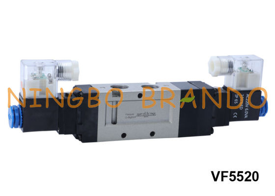 VF5520 SMCのタイプ空気の電磁弁5の方法3位置24V 220V