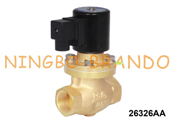 蒸気および熱湯の真鍮の電磁弁1 1/4&quot; 1 1/2」2&quot; 24V 220V