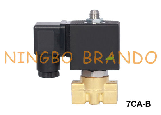 三方水空気真鍮の電磁弁1/8&quot; 1/4&quot; 12VDC 24VDC 110VAC 220VAC