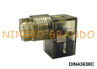 DIN 43650の形態Cの電磁弁のコイルのソケットのコネクターDIN 43650C