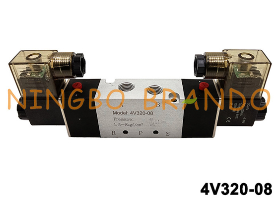 4V320-08 Airtac Type Pneumatic Airの制御弁4V320-1/4 24V 220V