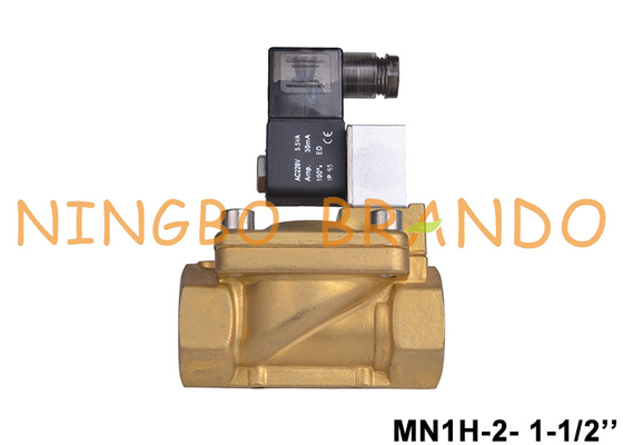 MN1H-2-1 1/2-MS 161734の真鍮の電磁弁のFestoのタイプ- 1 - 1/2」220VAC