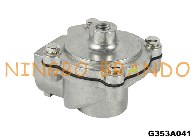 G353A041 3/4 インチ バグ フィルター用ねじ付きリモート パイロット パルス ジェット バルブ