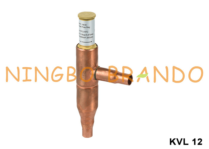 KVL 12 Danfoss タイプ 1/2' カークケース圧力調節器 034L0043