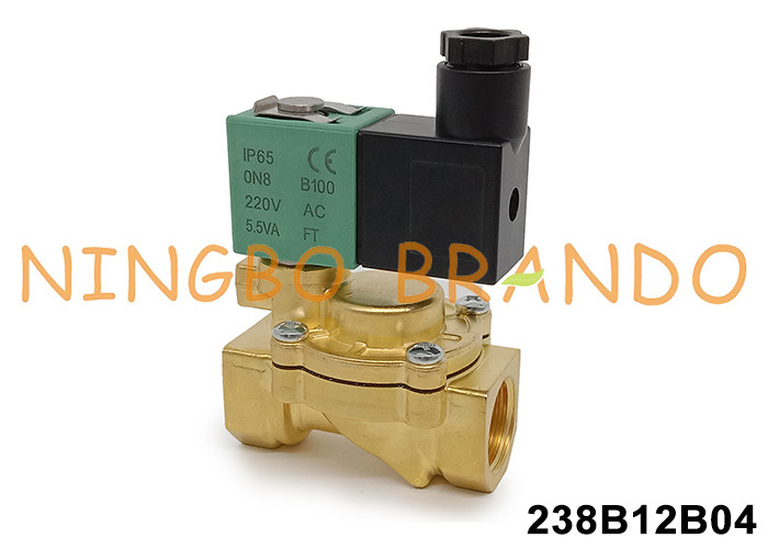 ASCOタイプ SCE238D002 1/2' ブラス電磁弁 24V 110V 220V AC DC