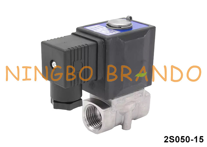 2S050-15 1/2インチ Airtacタイプ ソレノイドバルブ ステンレス鋼304 220V 110V 24V