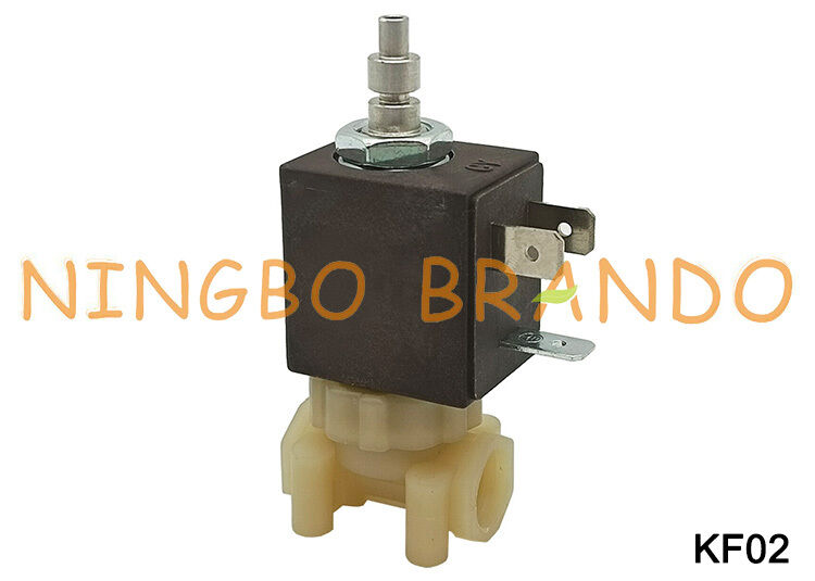 1/8 ''3 ウェイ NC 食品グレード安全コーヒーエスプレッソメーカープラスチック電磁弁 KF02