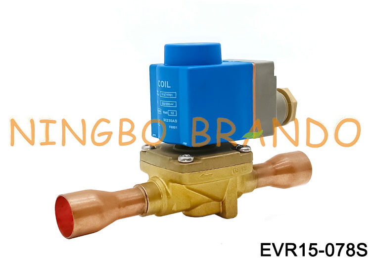 Danfoss タイプ 032L1225 ソレノイド バルブ 7/8 インチ EVR 15 ODF NC