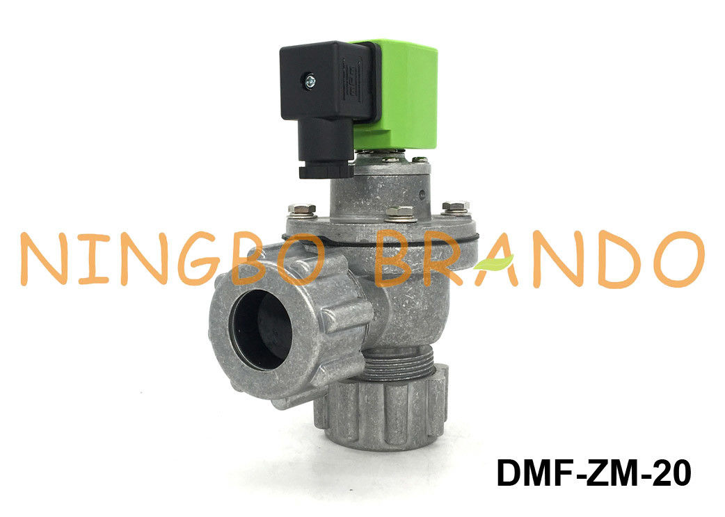 DMF-ZM-20 3/4インチBFECのバッグ フィルタの脈拍のジェット機のダイヤフラム弁24V DC 220V AC