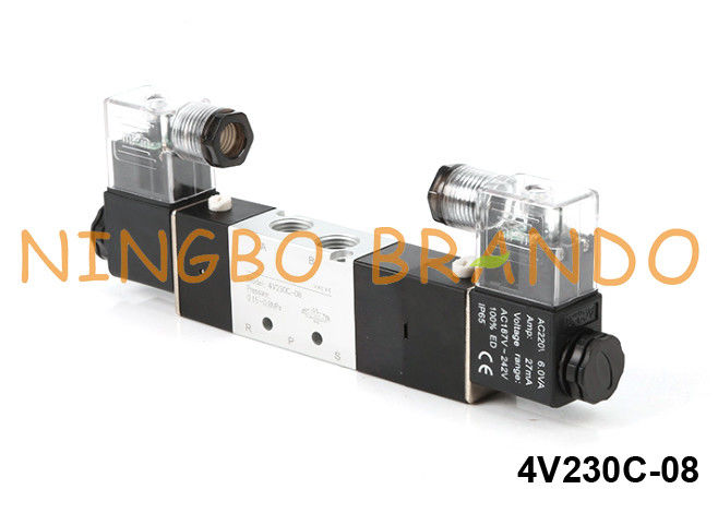 4V230C-08 Airtacのタイプ空気の電磁弁4V230C-08-DC24V DC24V