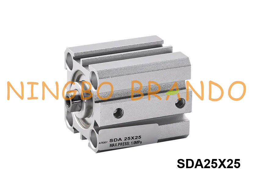 Airtacのタイプ コンパクト シリンダー空気SDA25X25 25mm穴25mmの打撃