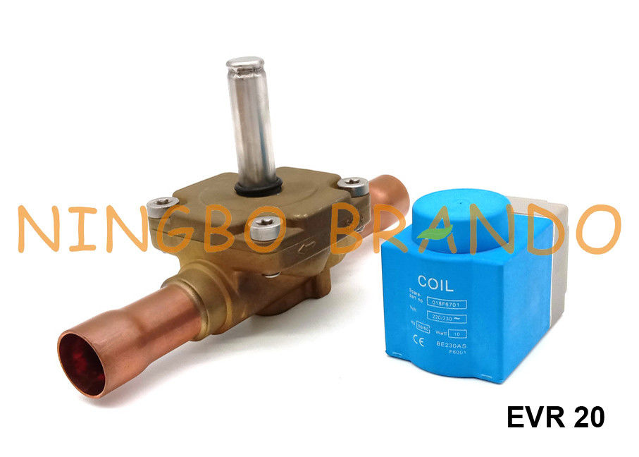 冷凍Danfossのための液体の電磁弁はEVR 20 NC 7/8&quot;を032L1240タイプする