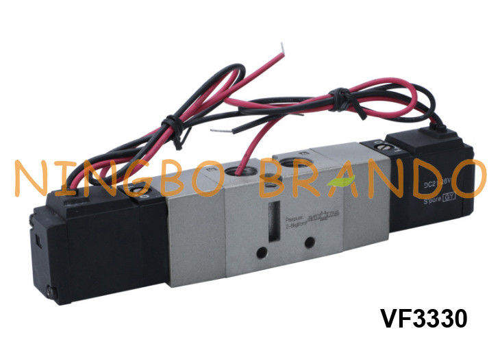 VF3330 SMCのタイプ空気の空気電磁弁5/3の方法24V 220V