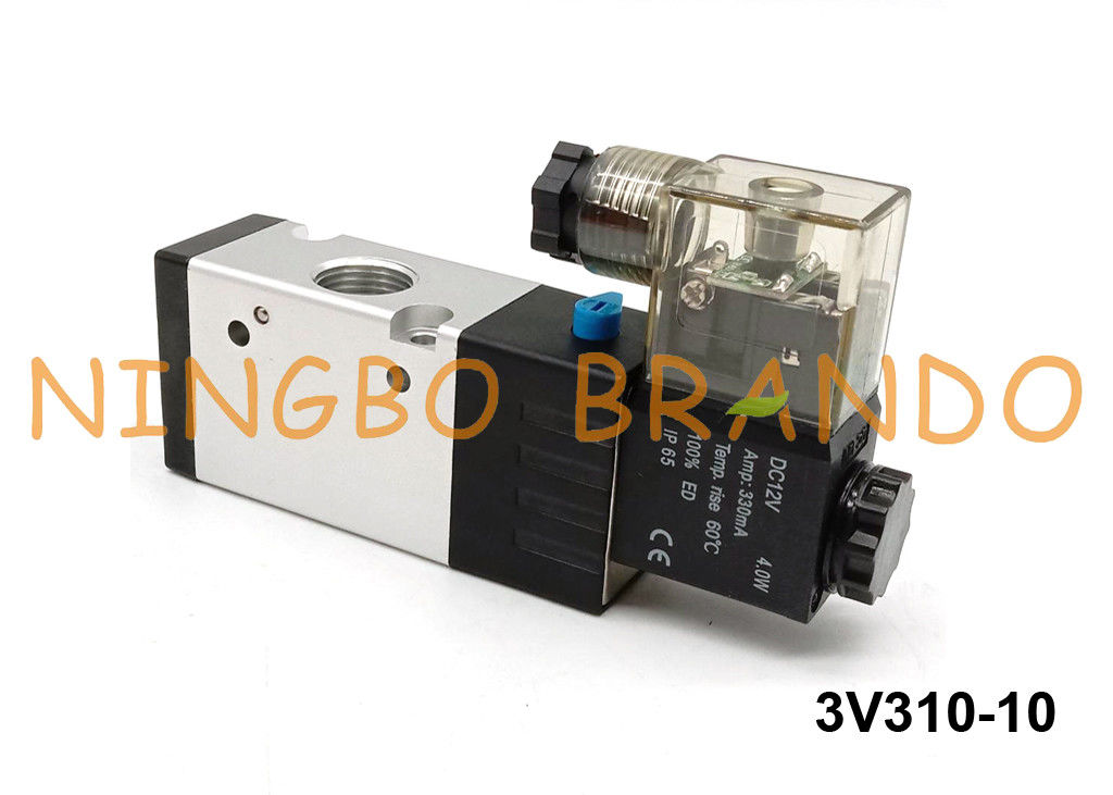 3V310-10 Airtacのタイプ3方法空気のソレノイドの空気弁12V DC
