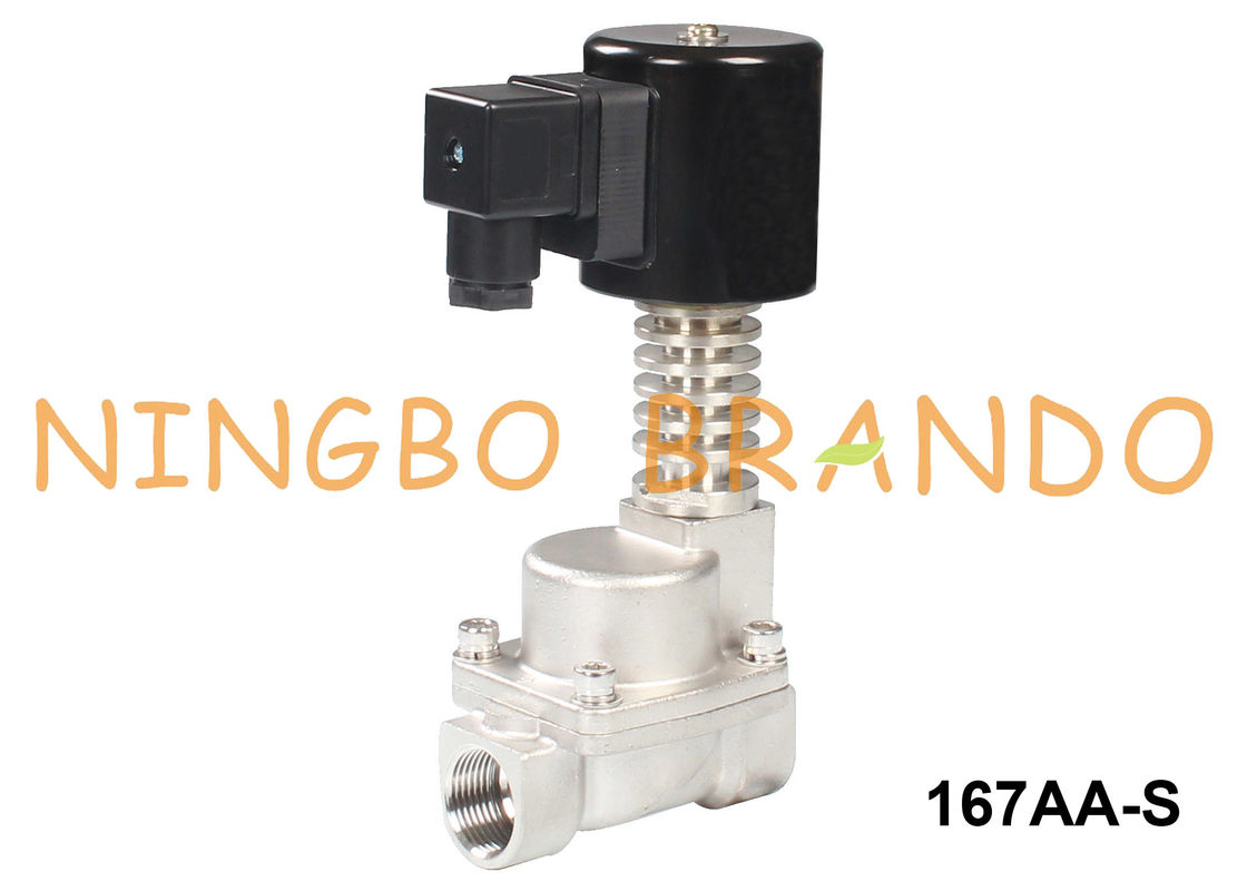 熱湯のステンレス鋼の電磁弁3/8&quot; 1/2」3/4&quot; 24V 220V