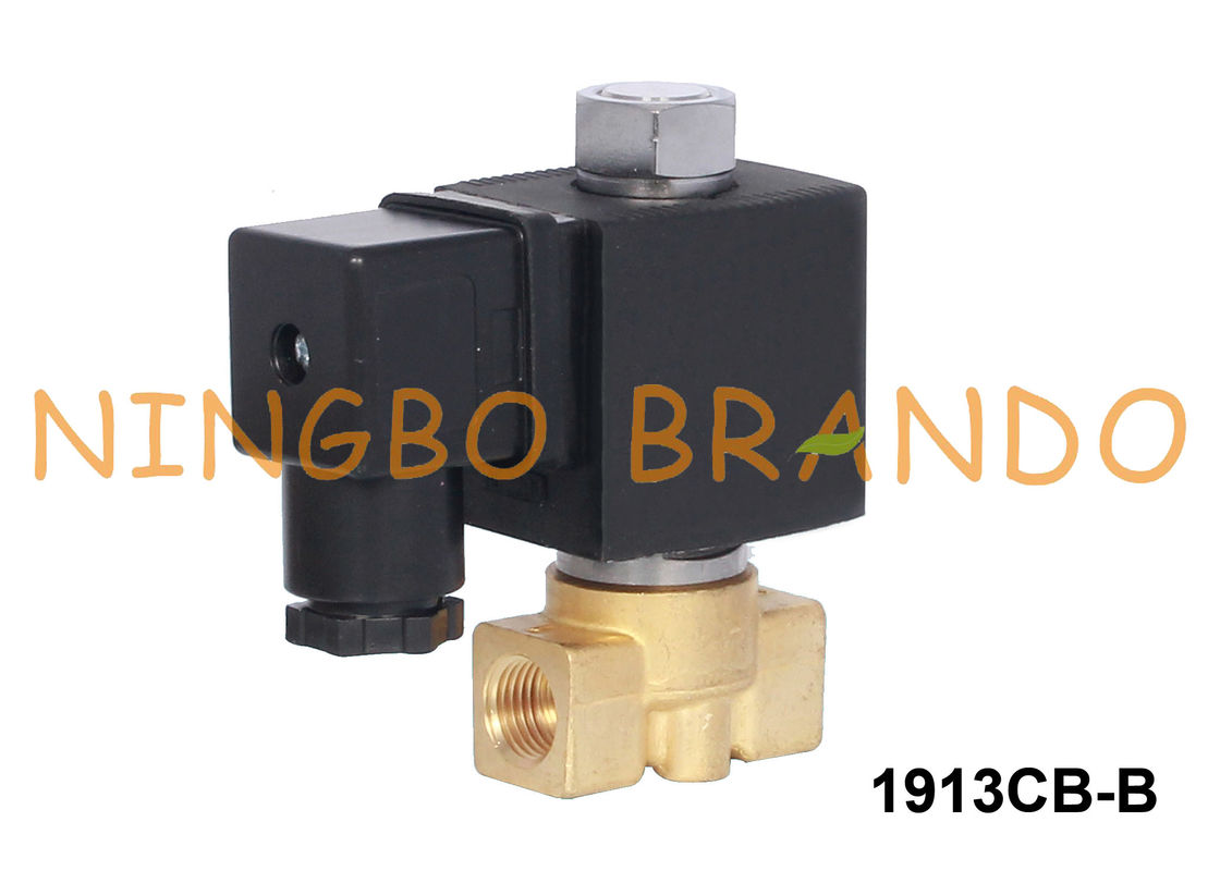 2つの方法ノーマル・オープンの真鍮の電磁弁水空気1/4&quot; 24VDC 220VAC
