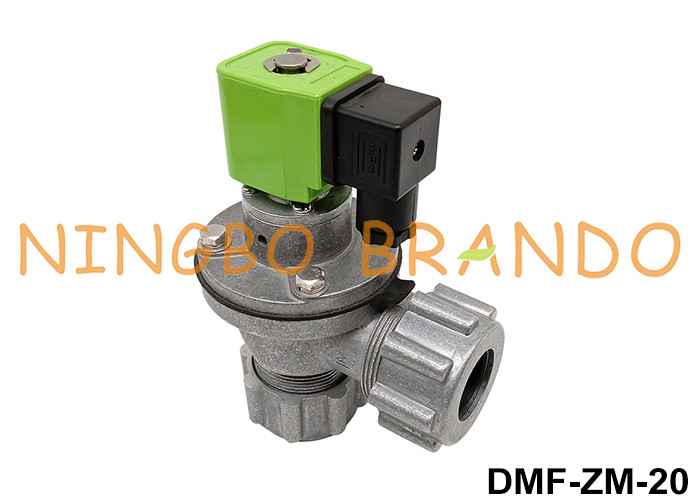 DMF-ZM-20 3/4&quot;苦境のナット220V AC 24V DCの脈拍のジェット機弁